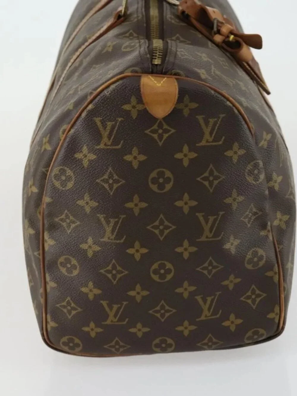 LOUIS VUITTON Monogram Keepall 45 Boston Bag M41428 LV Auth bs31942